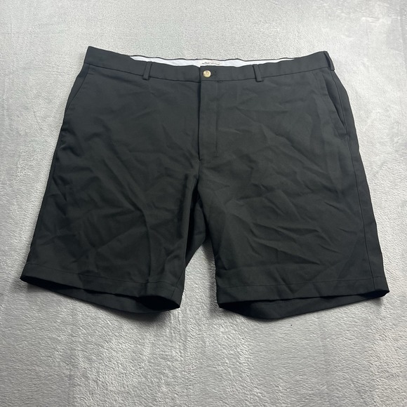 Peter Millar Shorts Men's Size 42 Crown Sport Salem Performance Black Golf - Picture 1 of 10